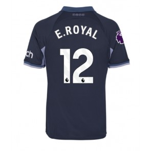 Tottenham Hotspur Emerson Royal #12 Replika Udebanetrøje 2023-24 Kortærmet